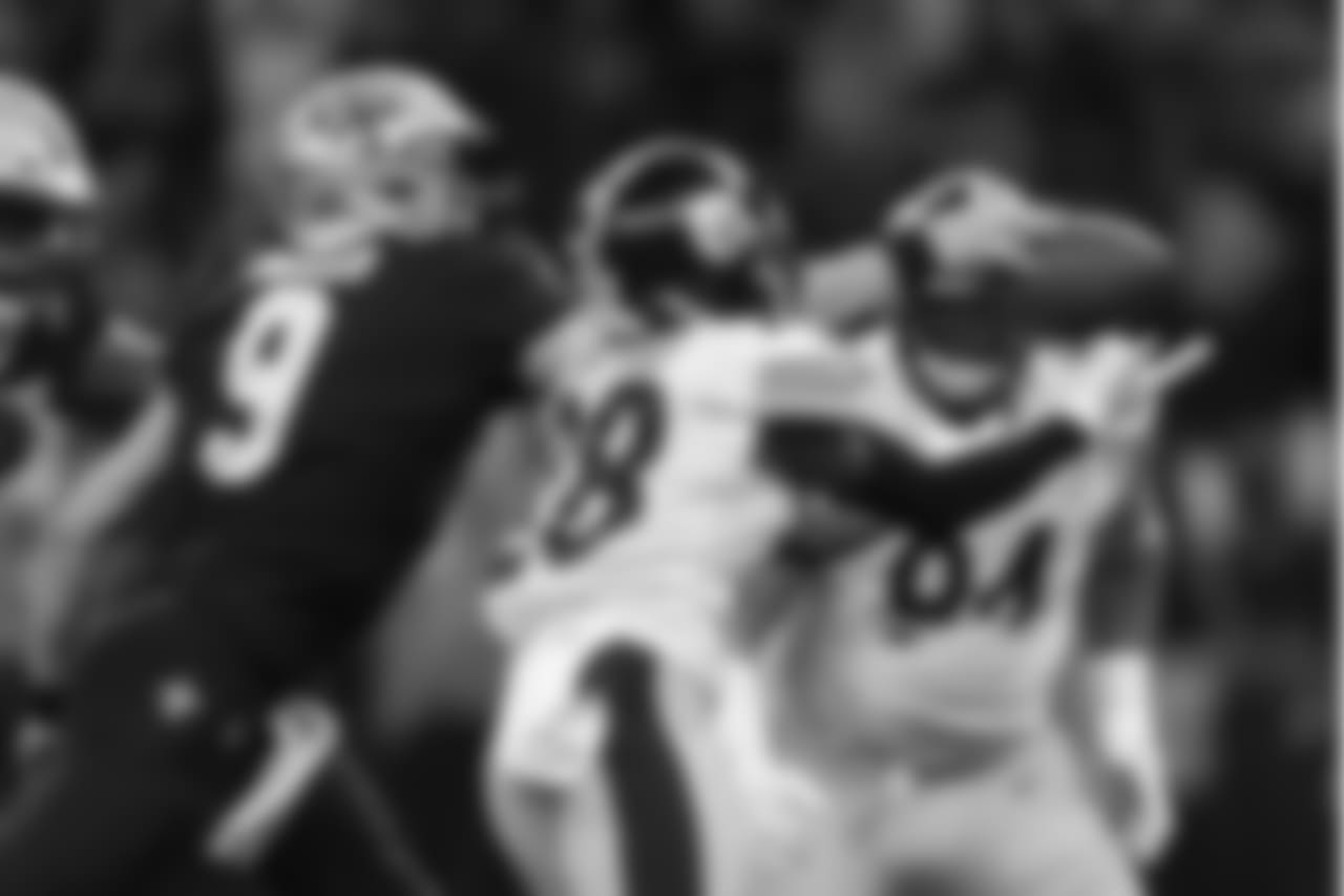 A 2018 Regular Season game between the Pittsburgh Steelers and the New Orleans Saints on Sunday, December 23, 2018. The Saints defeated the Steelers 31-28.