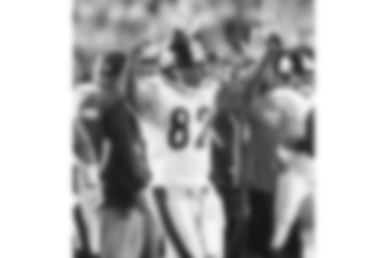 3. Antwaan Randle El (2002-05, 10) - 1,650 yards.