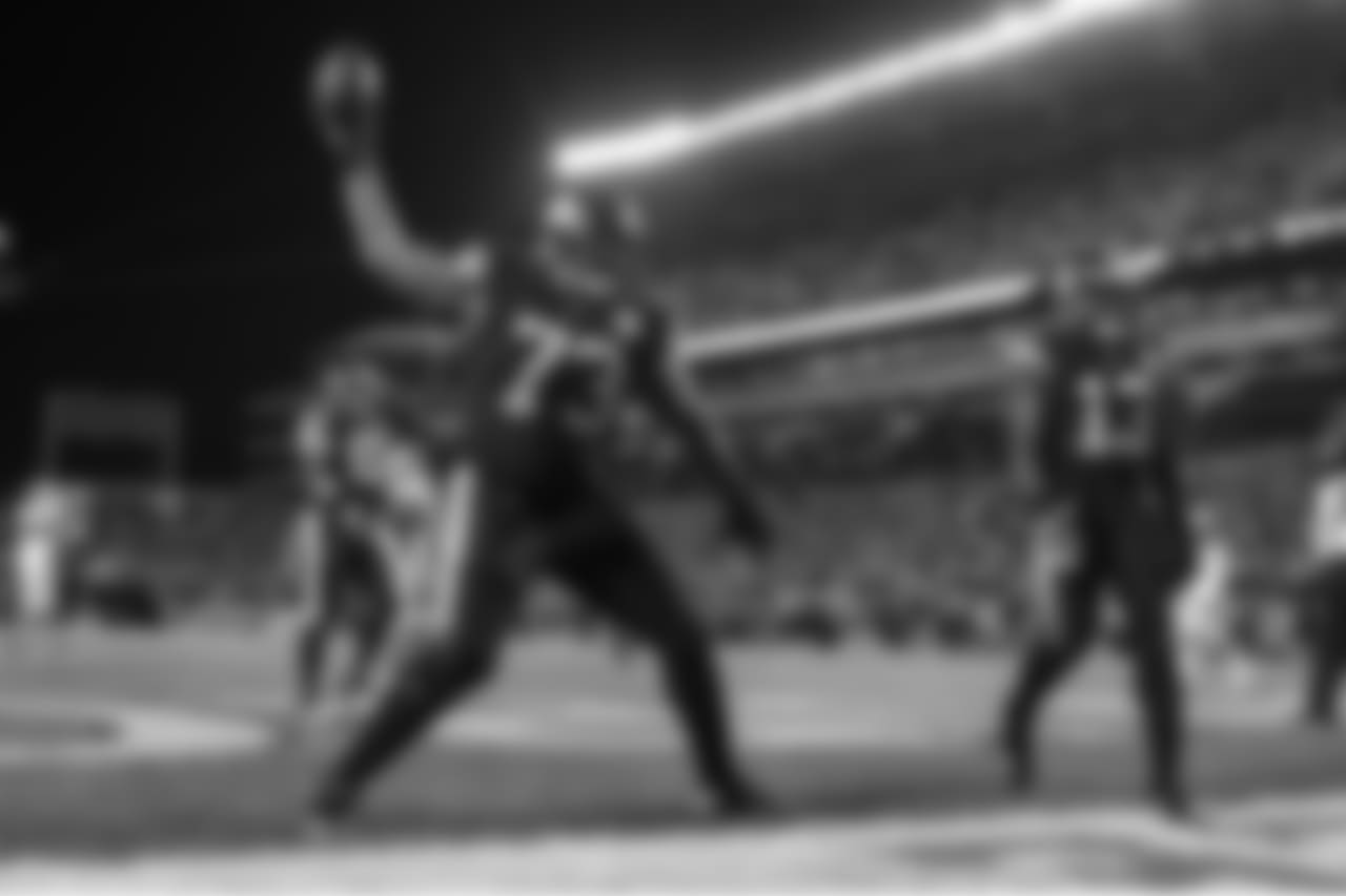 A 2018 Regular Season game between the Carolina Panthers on November 8, 2018.