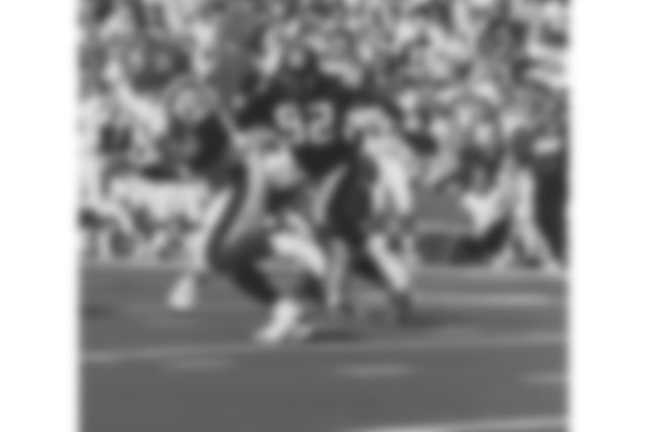 2\. Jason Gildon (94-03) - 77 career QB sacks.
