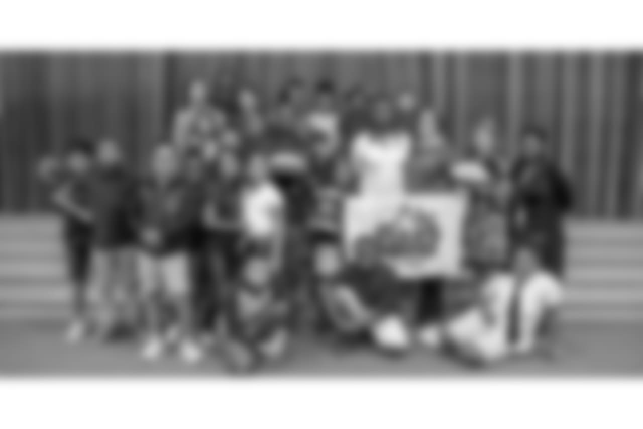 Houston Texans, award, teachers, Tyler Ervin, Cooper, ES, Elementary