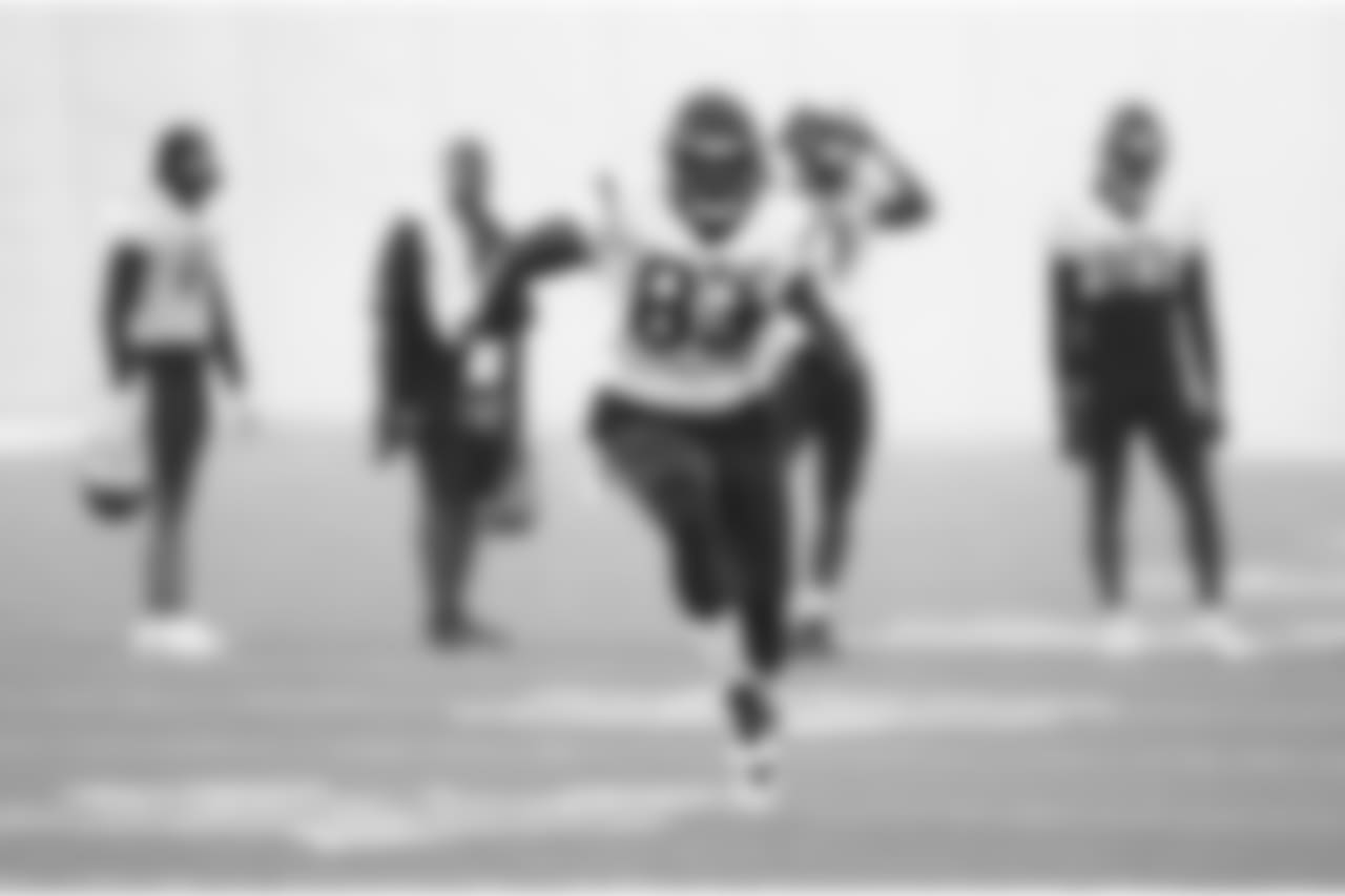 A Sept. 6, 2018 image of a regular season Texans practice.