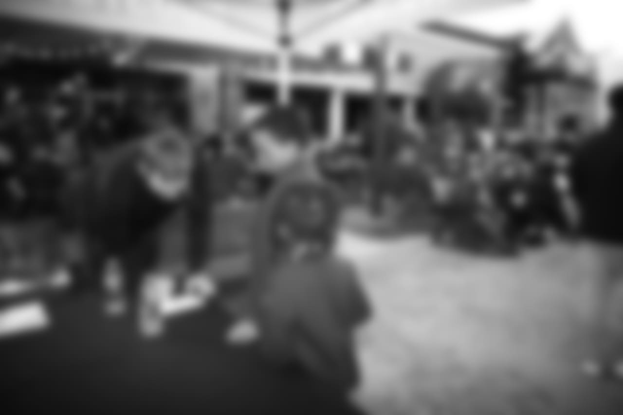 An image from the Jan. 4, 2019 Rival Fan Rally in Rice Village in Houston, Texas.