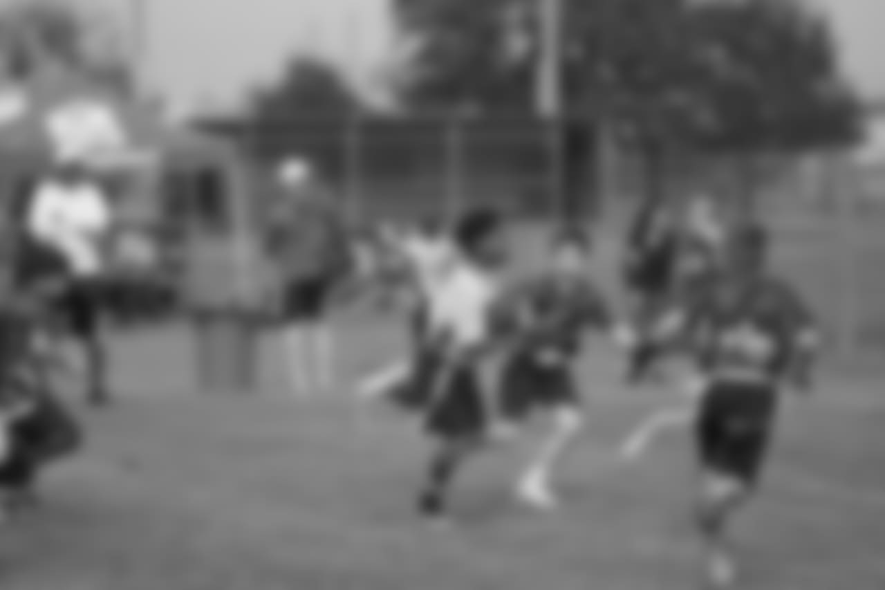 An image from the Nov. 24, 2018 Play 60 Flag Football Regional Championship at Farm League Park in Spring, TX.