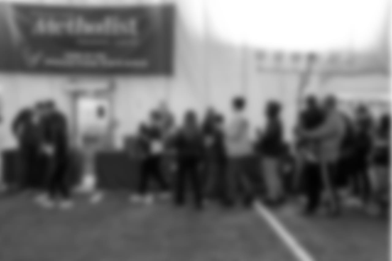 An image from the Nov. 19, 2018 event at Houston Methodist Performance Center, Toro's Bravos Field Day.
