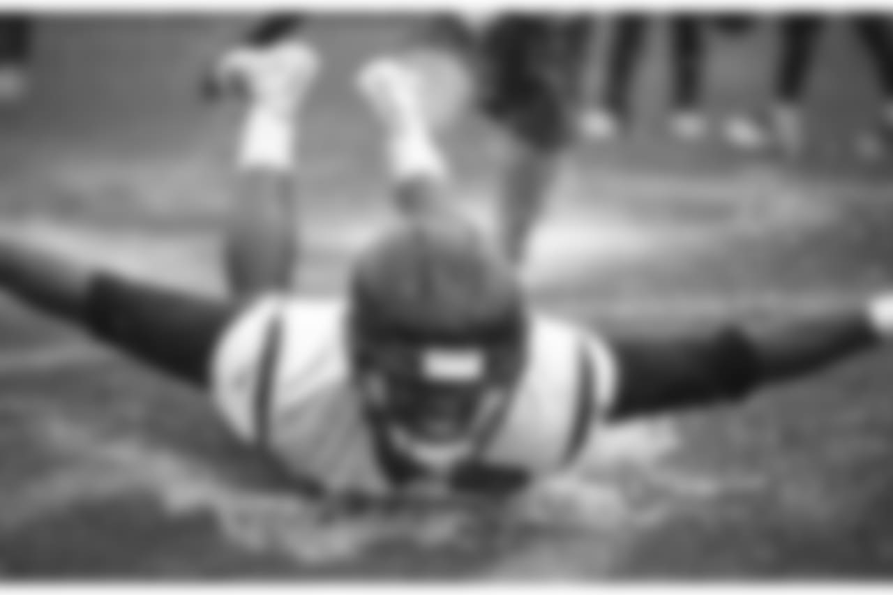 An August 3, 2018 image of Texans Training Camp Practice at the Greenbrier in West Virginia.