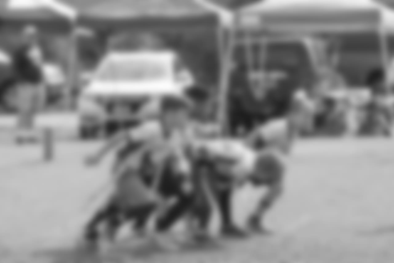 An image from the Nov. 24, 2018 Play 60 Flag Football Regional Championship at Farm League Park in Spring, TX.