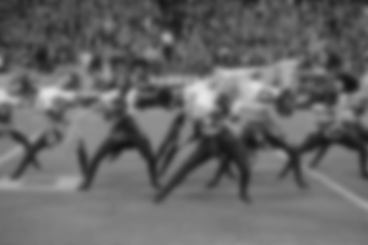 The Tennessee Titans cheerleaders perform during the first half of an NFL football game against the Jacksonville Jaguars, Thursday, Dec. 6, 2018, in Nashville, Tenn. (AP Photo/James Kenney)