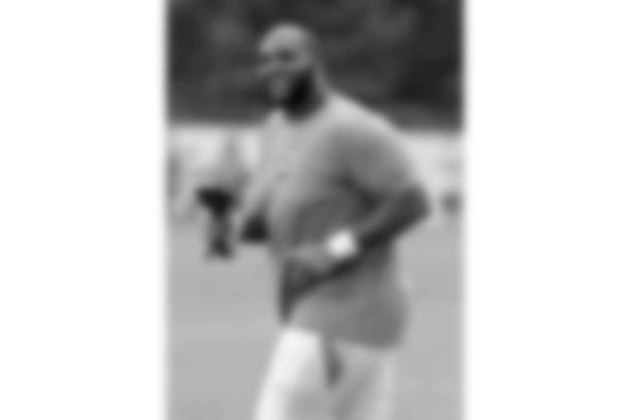 Tennessee Titans defensive tackle Jurrell Casey leaves the field after NFL football training camp Thursday, July 26, 2018, in Nashville, Tenn. (AP Photo/Mark Humphrey)