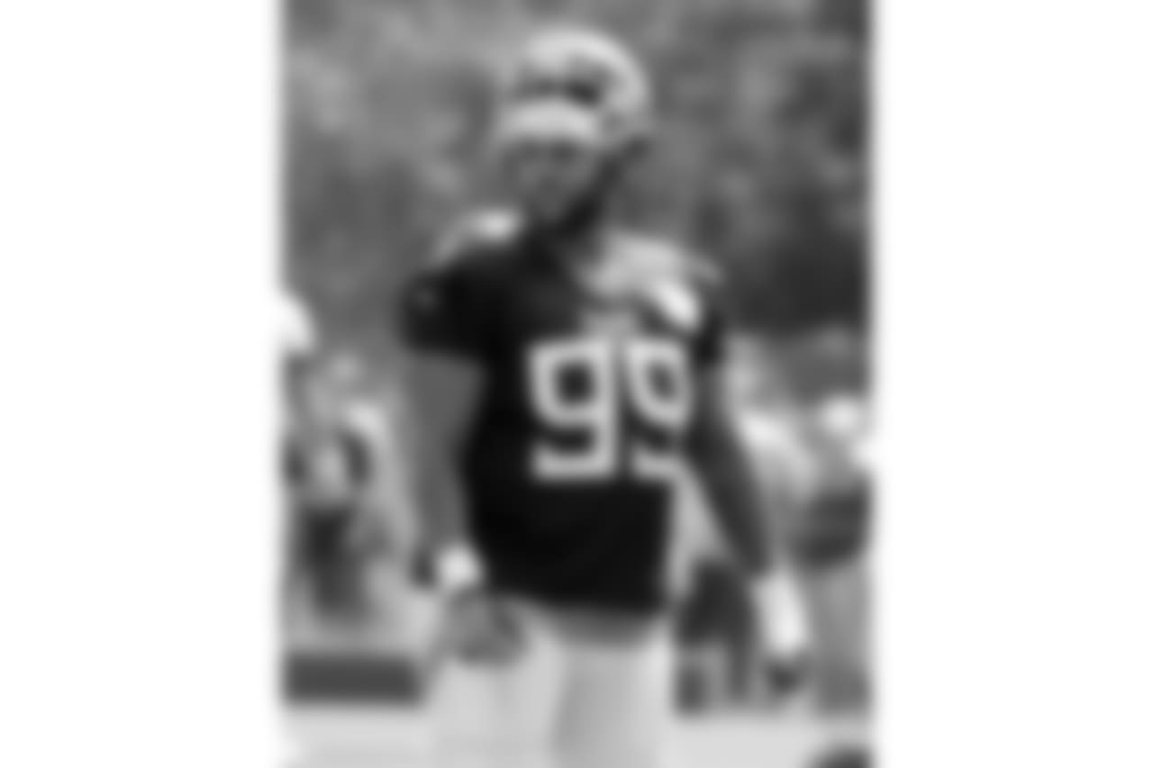 Tennessee Titans defensive tackle Jurrell Casey takes a break during NFL football training camp Thursday, July 26, 2018, in Nashville, Tenn. (AP Photo/Mark Humphrey)