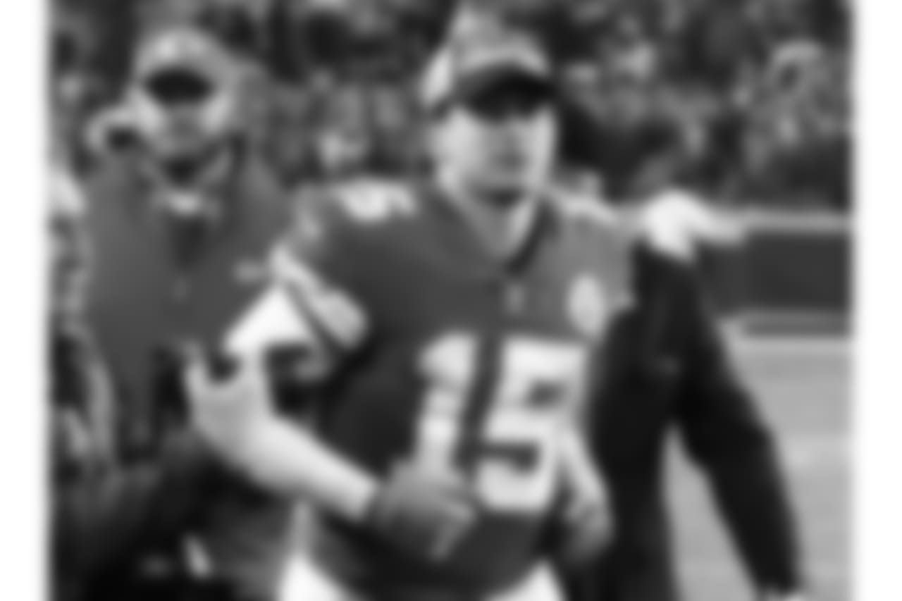 Kansas City Chiefs vs Oakland Raiders at Arrowhead Stadium on December 30, 2018.