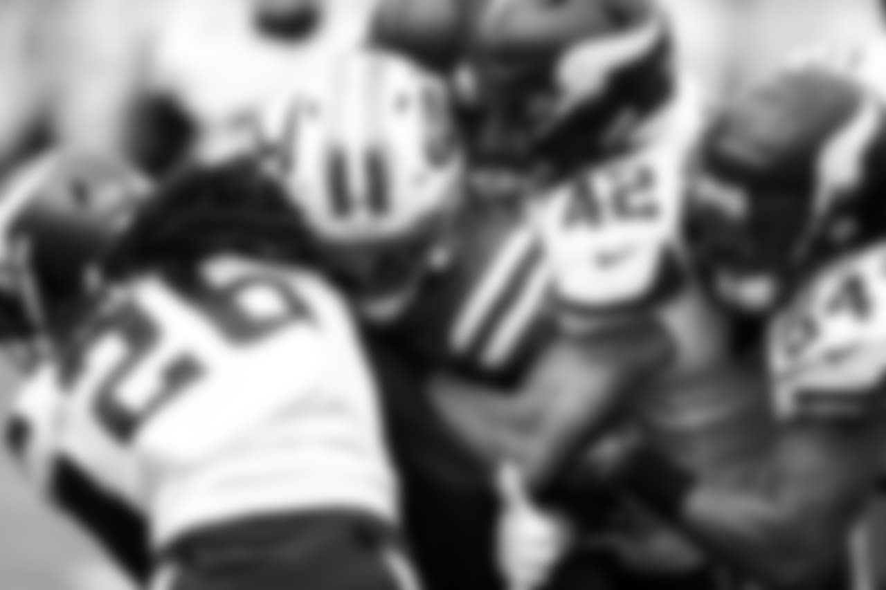 An image from October 21, 2018 regular season away game against the New York Jets. The Vikings won 37-17.