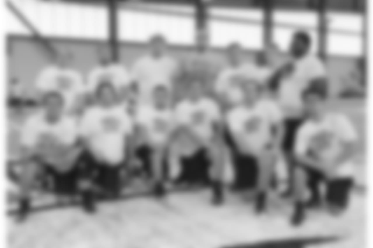 An image from July 14, 2018 of the Gatorade Prep Elite camp held at Twin Cities Orthopedics Performance Center.