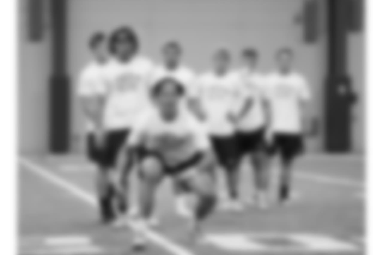 An image from July 14, 2018 of the Gatorade Prep Elite camp held at Twin Cities Orthopedics Performance Center.