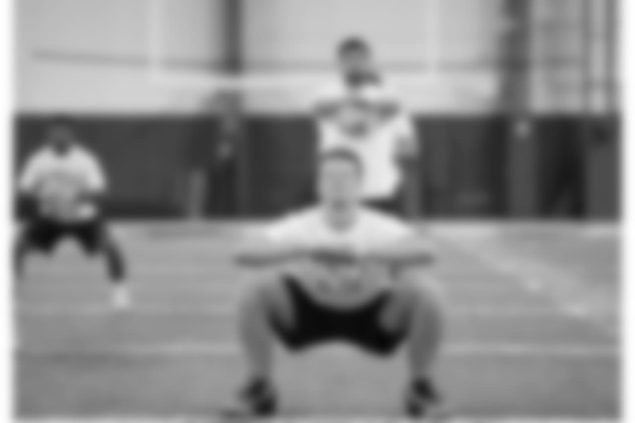 An image from July 14, 2018 of the Gatorade Prep Elite camp held at Twin Cities Orthopedics Performance Center.