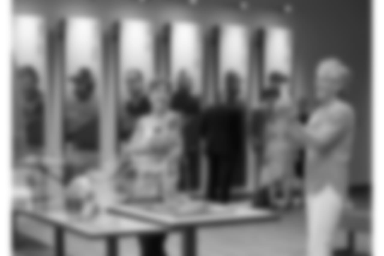 An image from July 20, 2018 of the Vikings Museum legends opening held at TCO Performance Center in Eagan, MN.