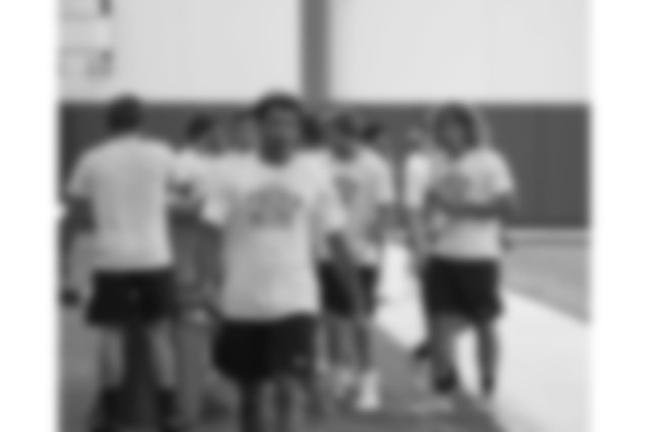 An image from July 14, 2018 of the Gatorade Prep Elite camp held at Twin Cities Orthopedics Performance Center.
