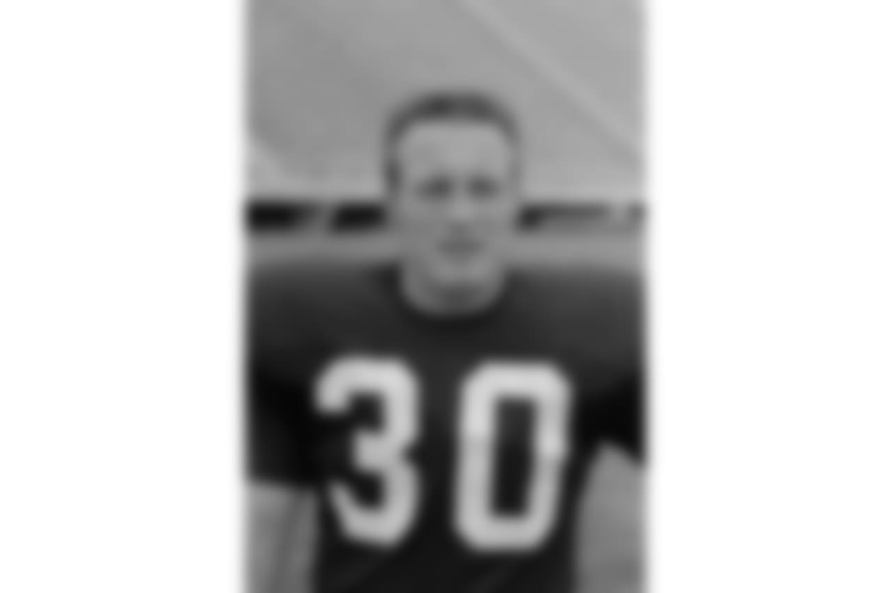 Bill Brown (30), running back for the Minnesota Vikings football team, is seen in 1970. (AP Photo)