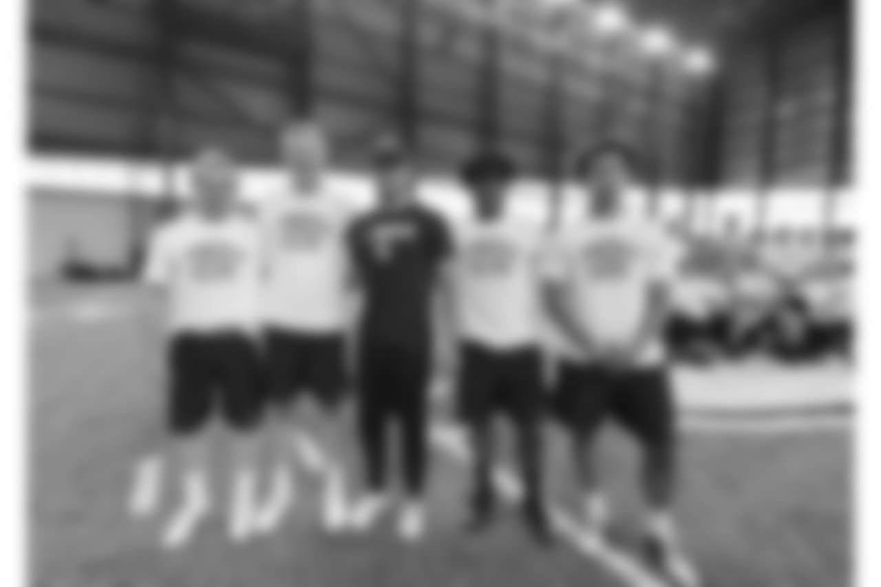 An image from July 14, 2018 of the Gatorade Prep Elite camp held at Twin Cities Orthopedics Performance Center.