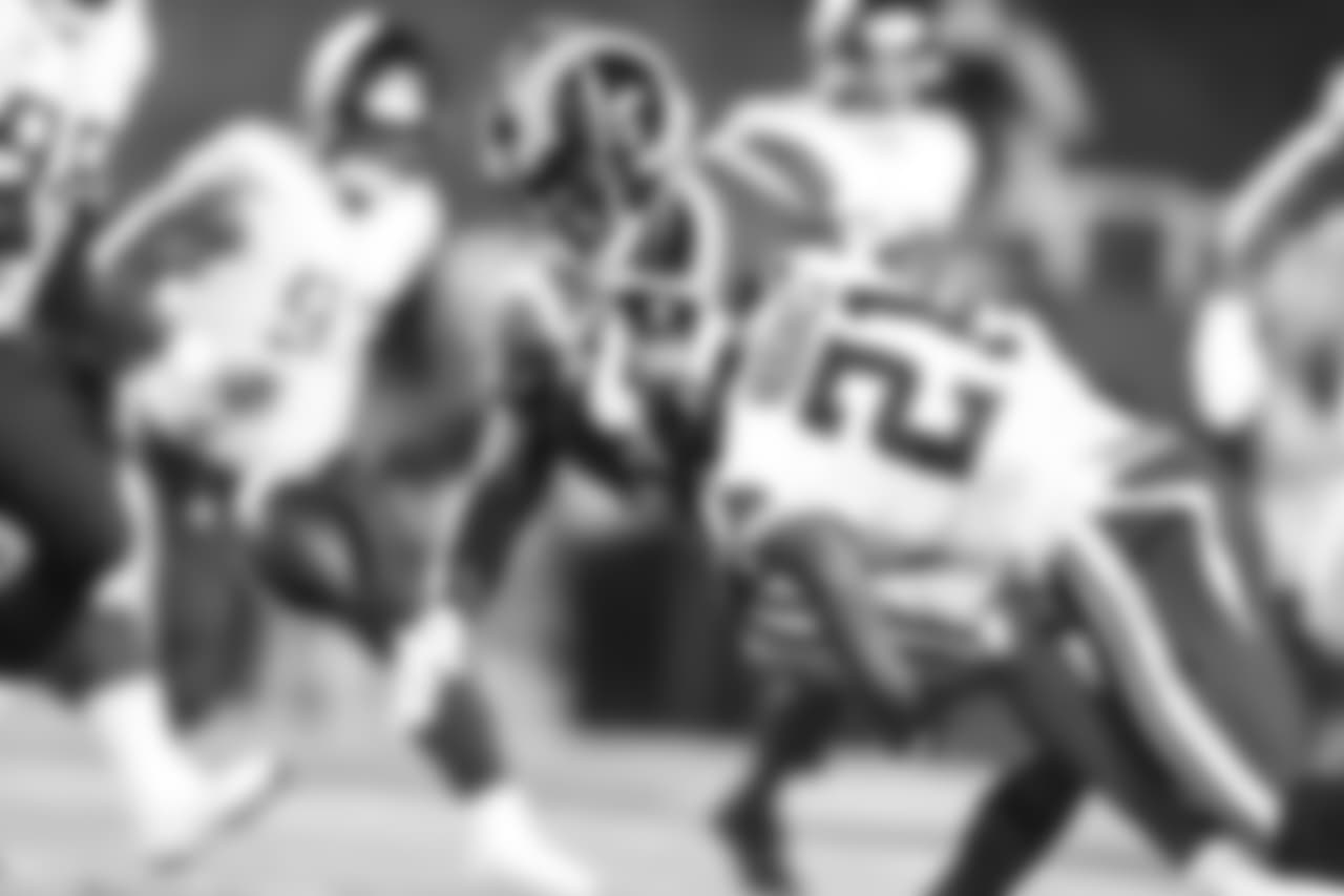 An image from September 27, 2018 regular season away game against the Los Angeles Rams. The Vikings lost 31-38.