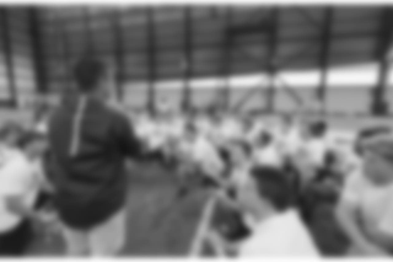 An image from July 14, 2018 of the Gatorade Prep Elite camp held at Twin Cities Orthopedics Performance Center.