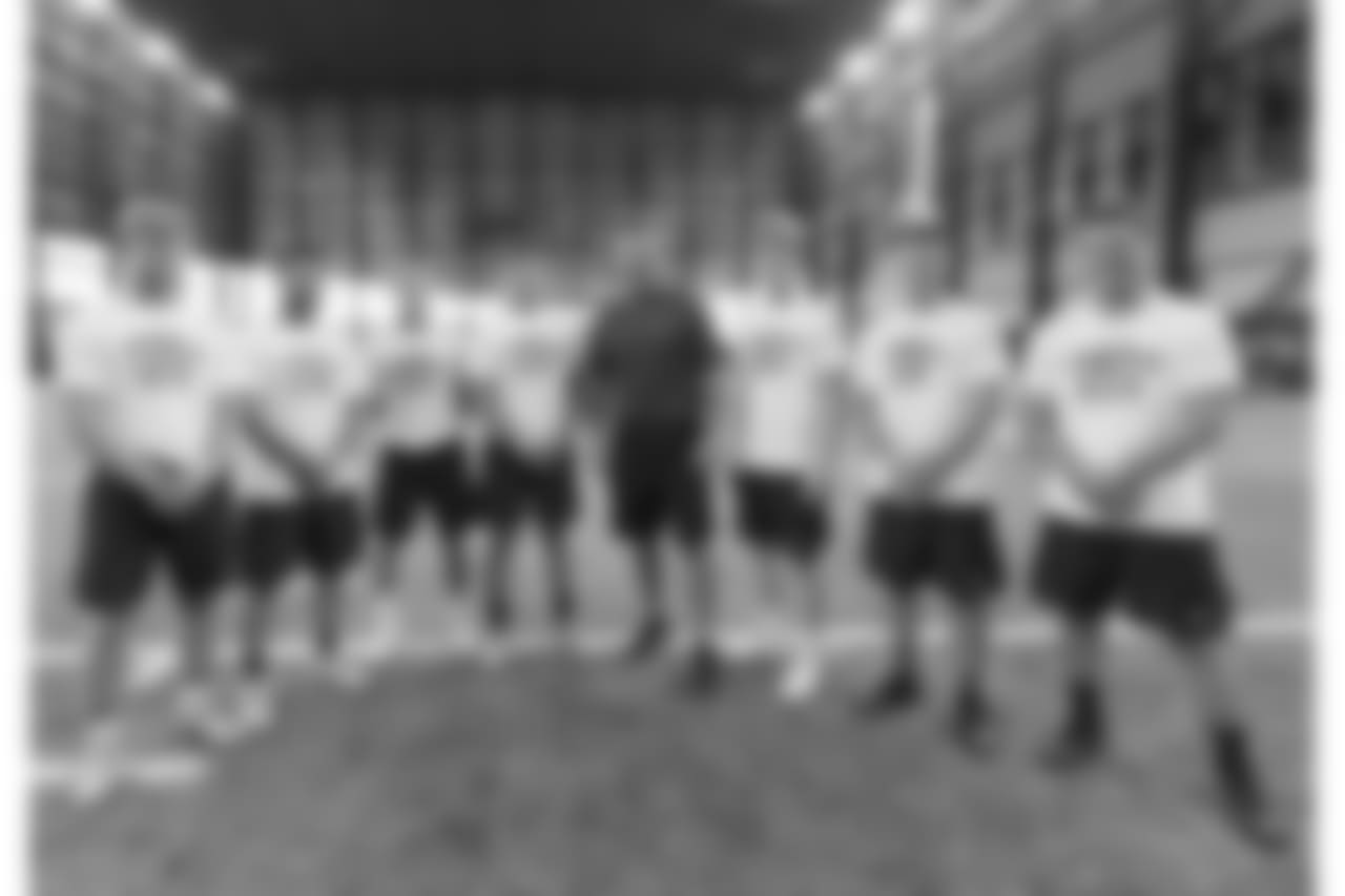 An image from July 14, 2018 of the Gatorade Prep Elite camp held at Twin Cities Orthopedics Performance Center.