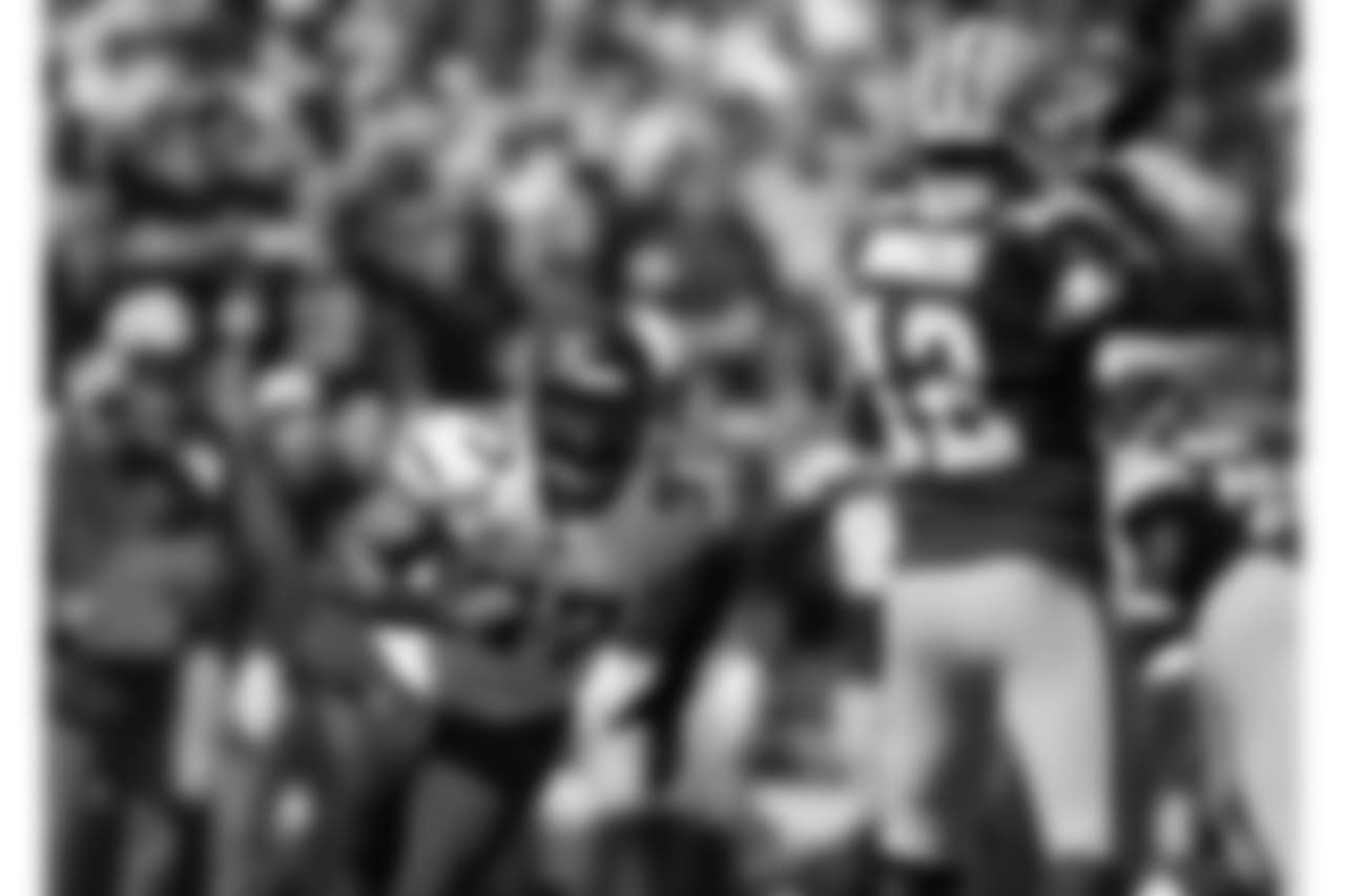An image from September 16, 2018 regular season away game against the Green Bay Packers. The Vikings tied 29-29.