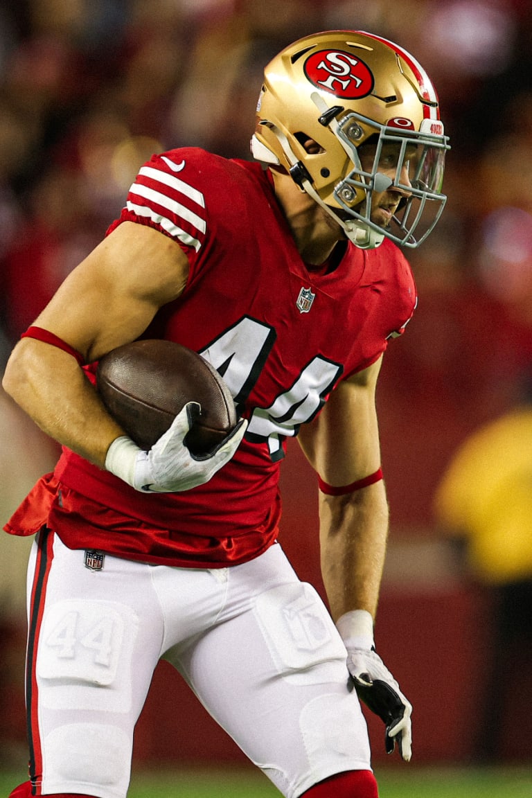 Ball George Kittle Georgekittle George Kittle San Francisco 49Ers Player  George Kittle Georgekrieger Poster