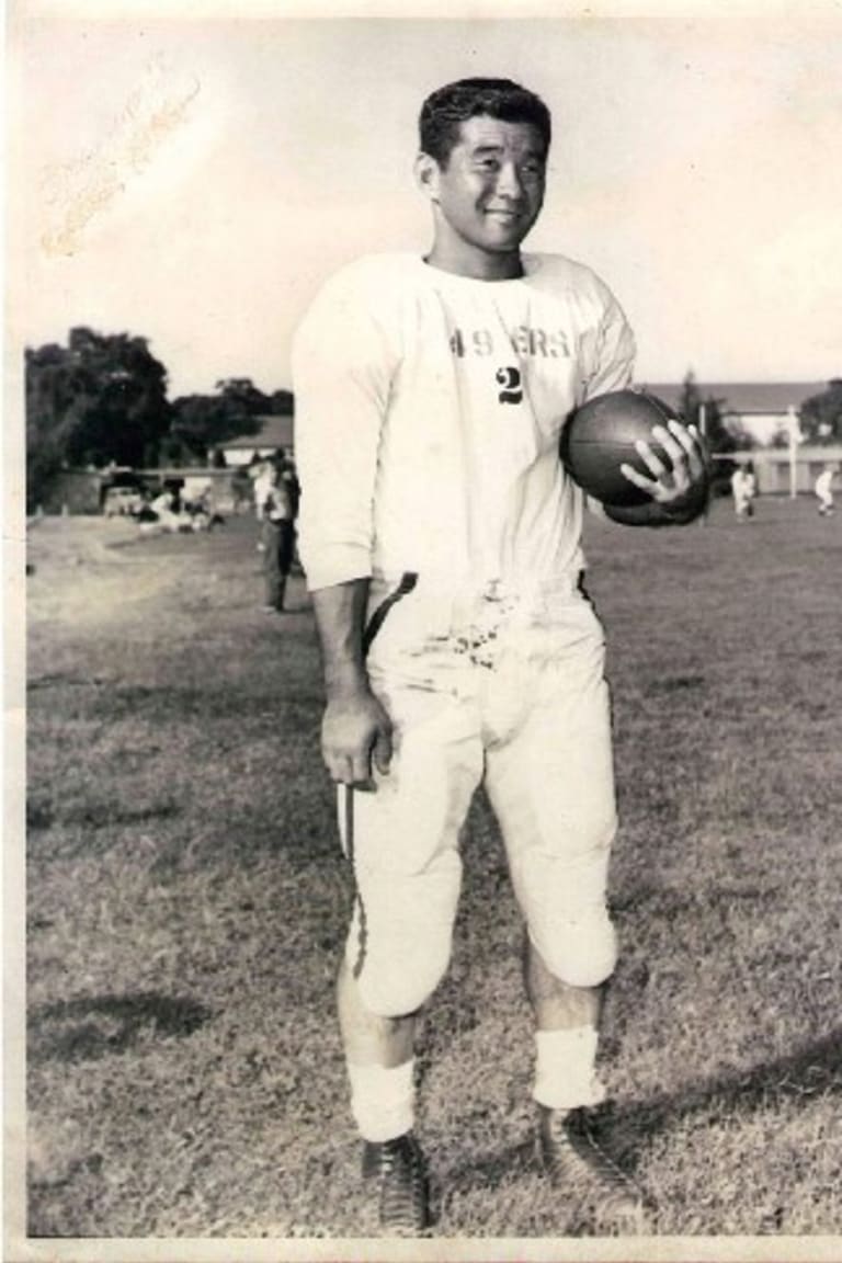 American Heart Association - Former San Francisco 49ers lineman and  four-time Super Bowl champion Jesse Sapolu was told as a kid that he could  never play sports.