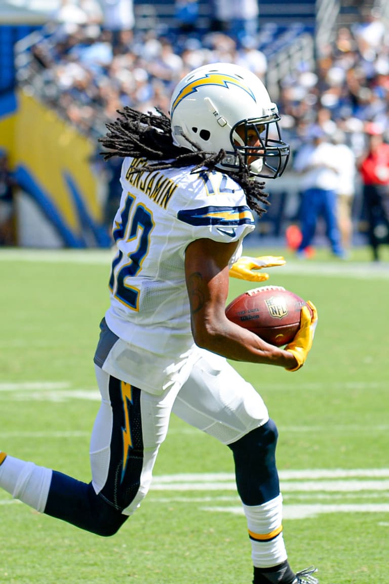 Report: WR Travis Benjamin, Chargers agree to 1-year extension