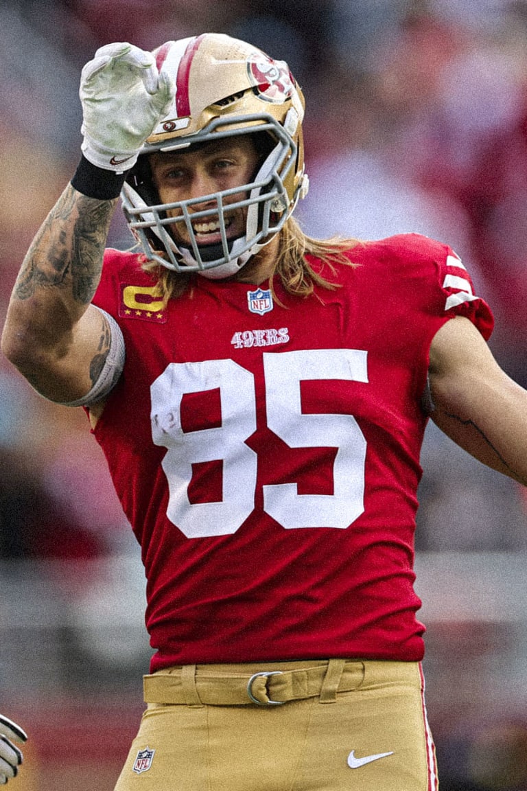 Download George Kittle, All-Pro Tight End for the San Francisco 49ers  Wallpaper