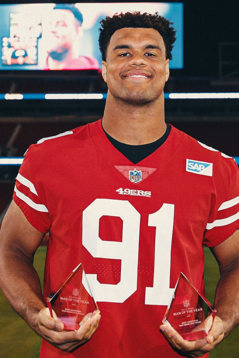 Arik Armstead the 49ers' nominee for Walter Payton NFL Man of the