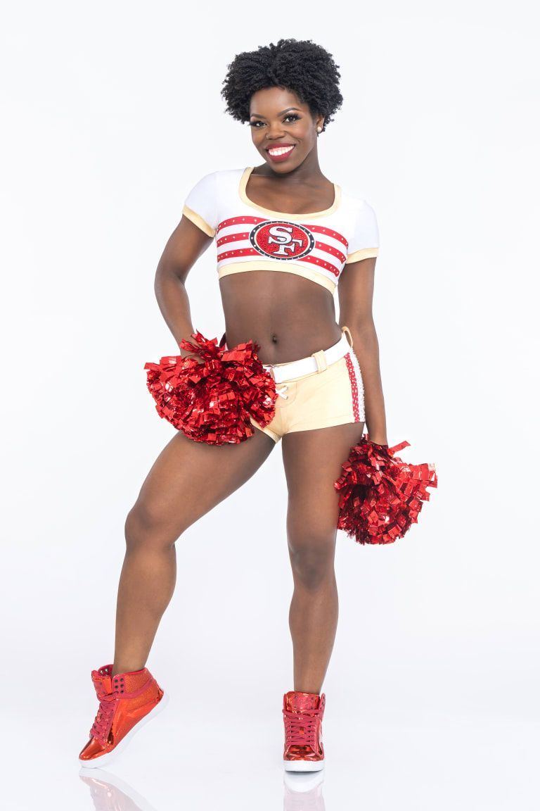Cheerleader skirt 49ers hotsell
