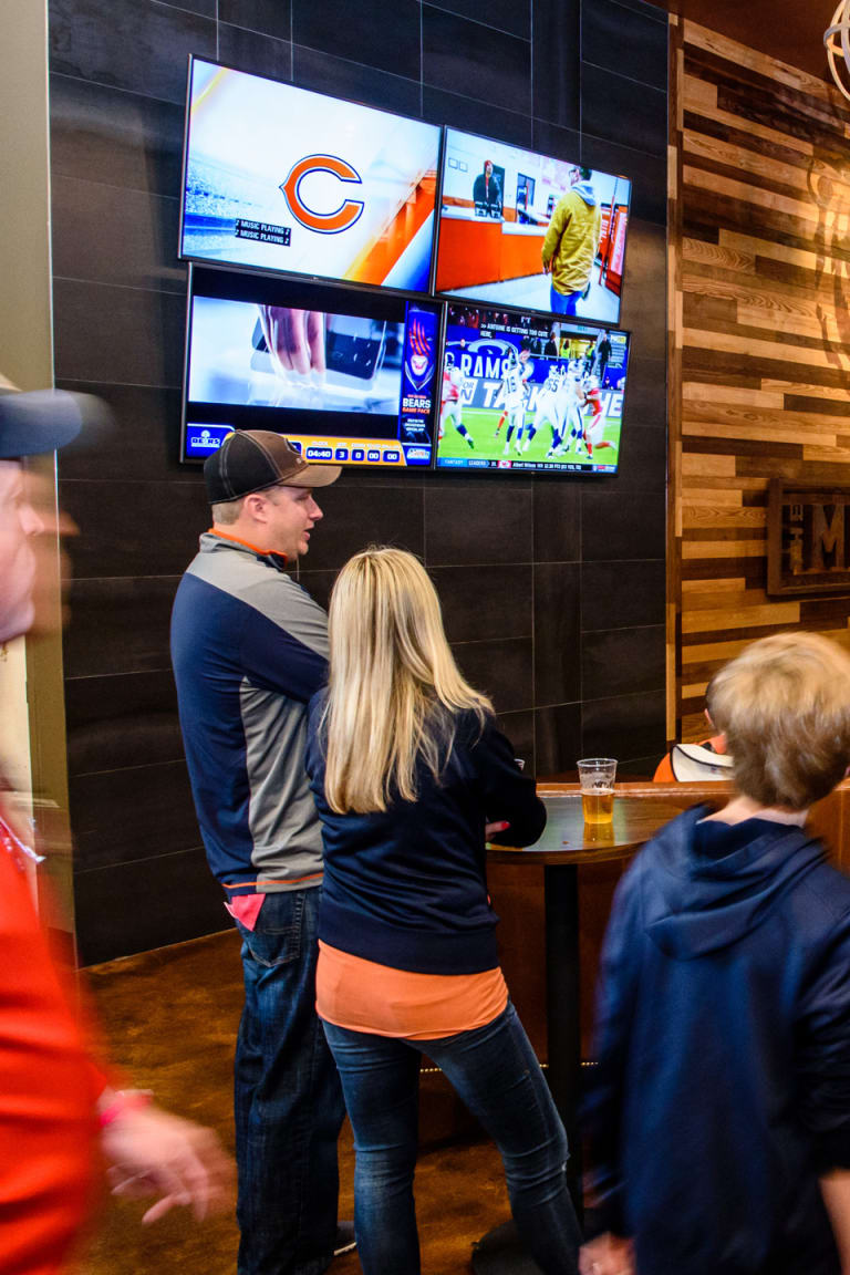 Catt Lyon Design + Wayfinding - Bears Cadillac Club at Soldier Field