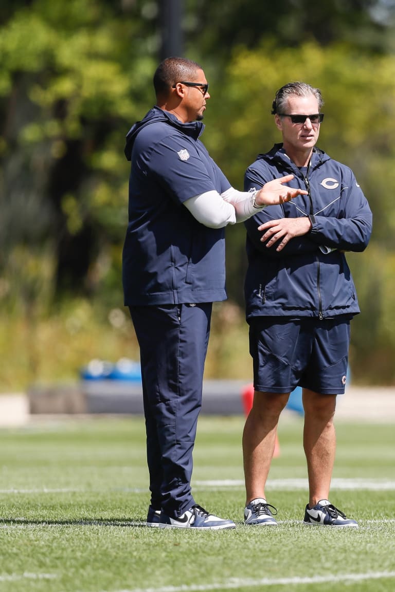 We have adversity right now': Bears GM Poles reiterates support for  Eberflus, Fields