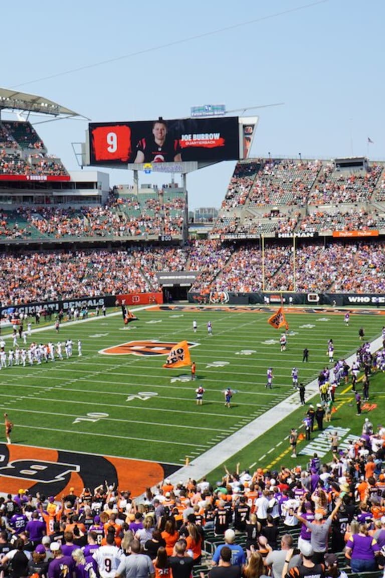what stadium are the bengals playing in today