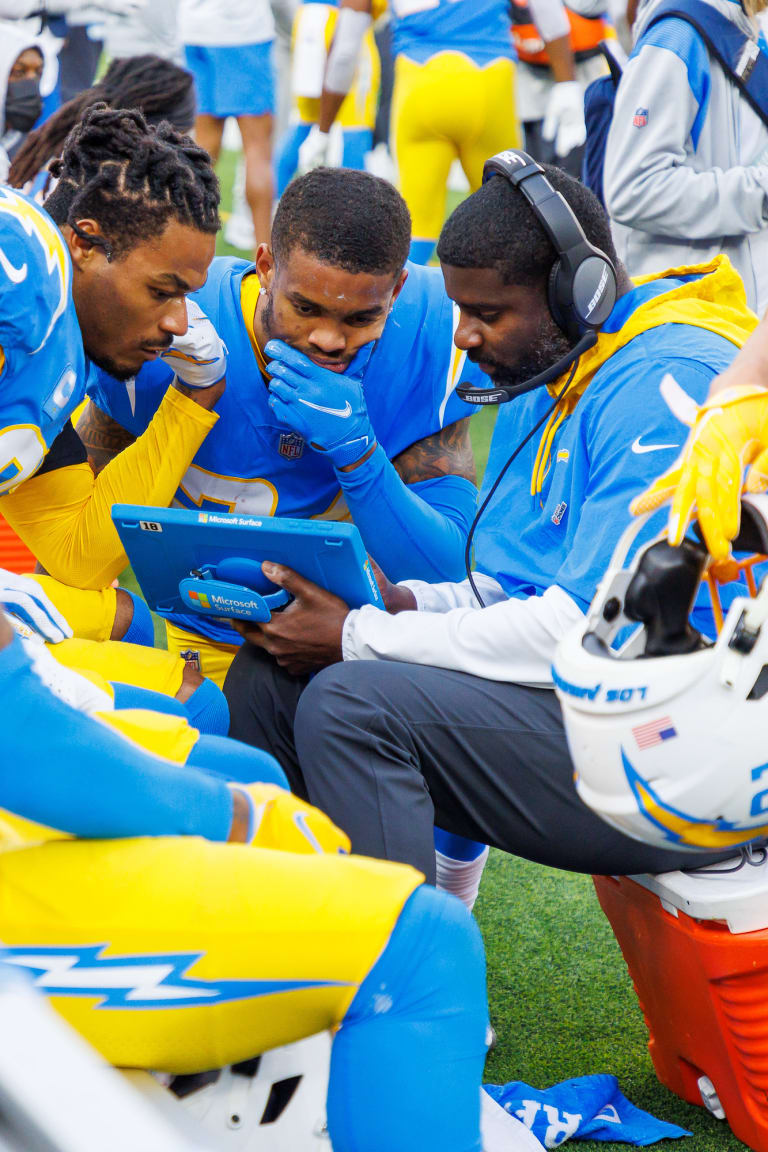 Derrick Ansley expounds on the Chargers' depth at safety