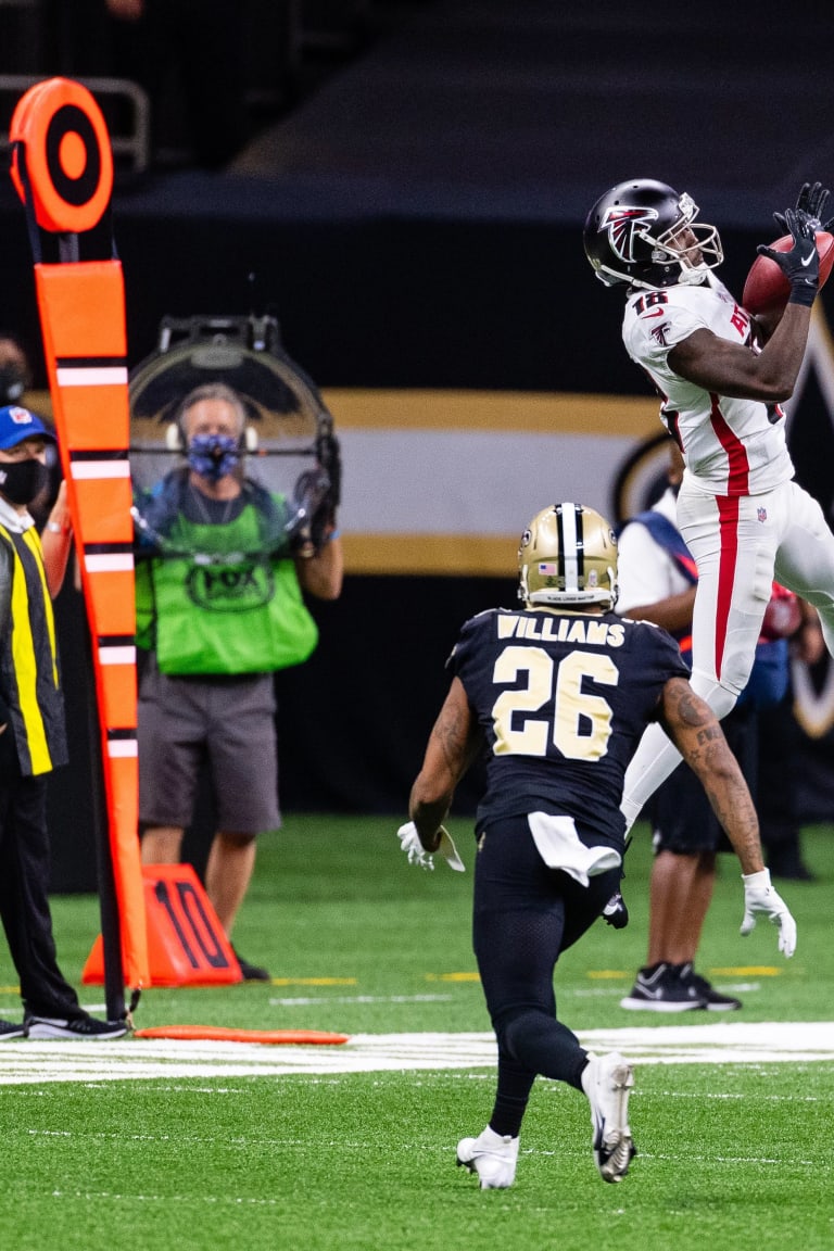 The art of route running with Calvin Ridley