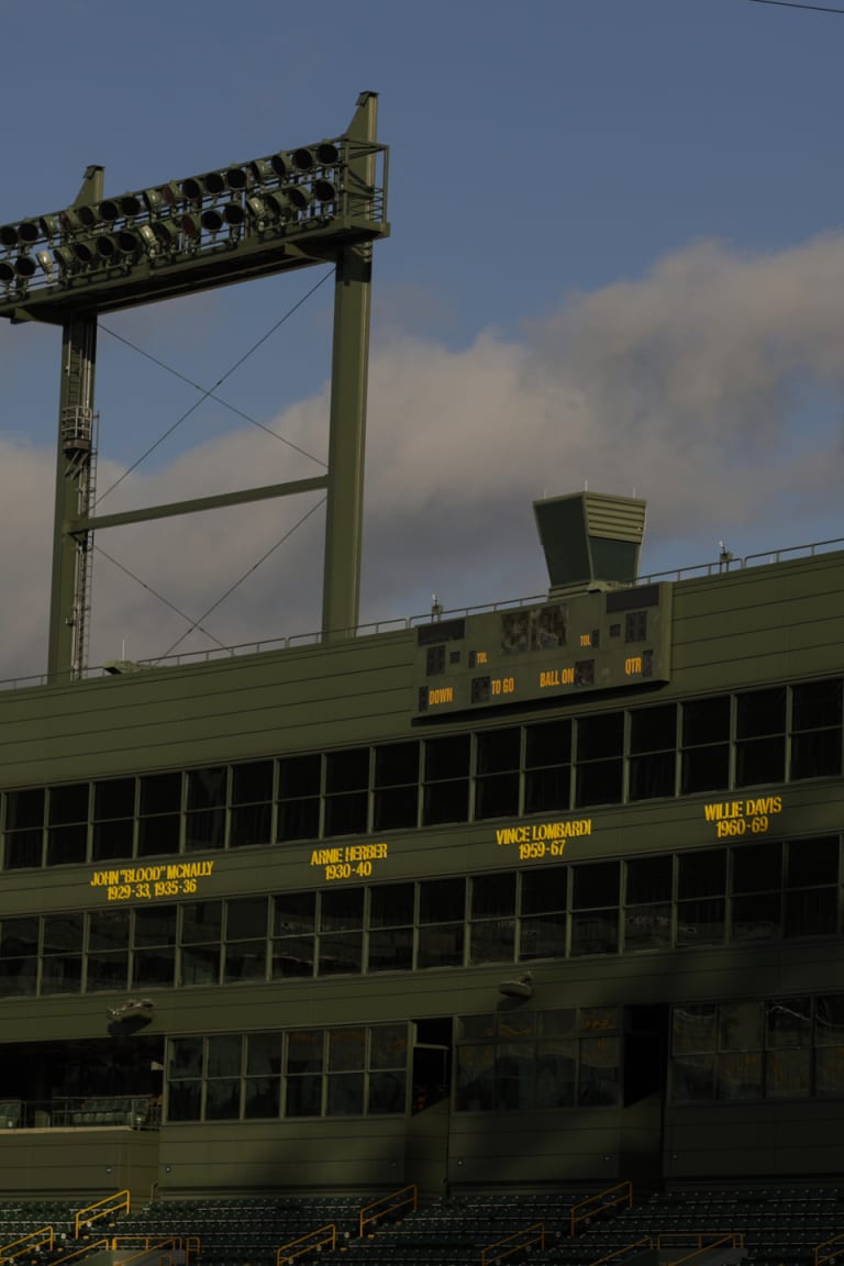 Let the countdown begin to clash with Irish at Lambeau Field