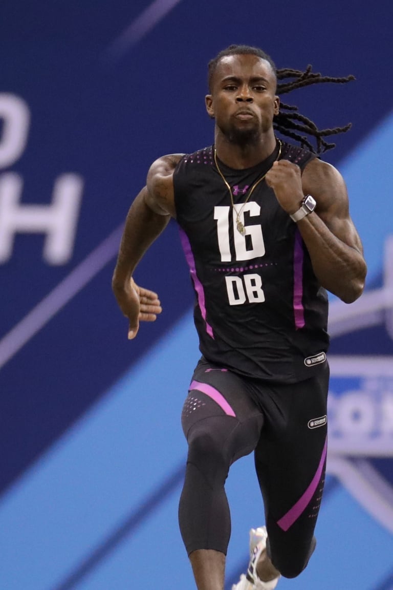 Buckner clocks 5.05 in the 40-yard dash at NFL Combine