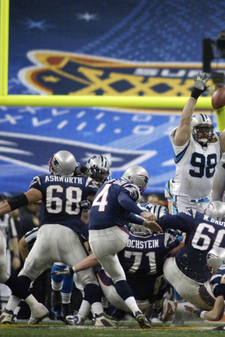 Panthers vs. Patriots Super Bowl 38