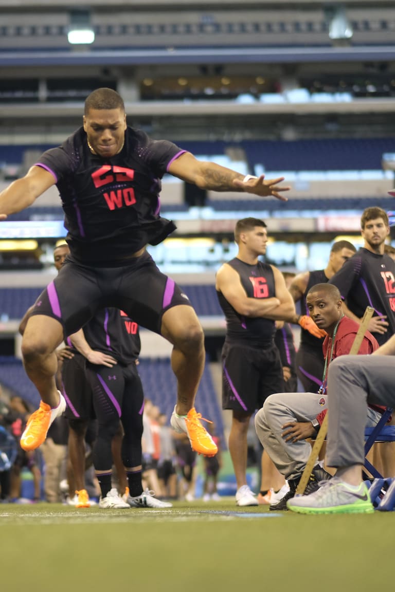 Fastest 40 time? Highest vertical? Which Panthers put up some of the best  combine stats