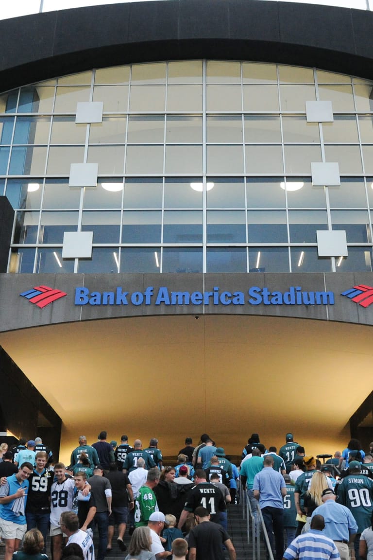 Bank of America Stadium, Carolina Panthers football stadium