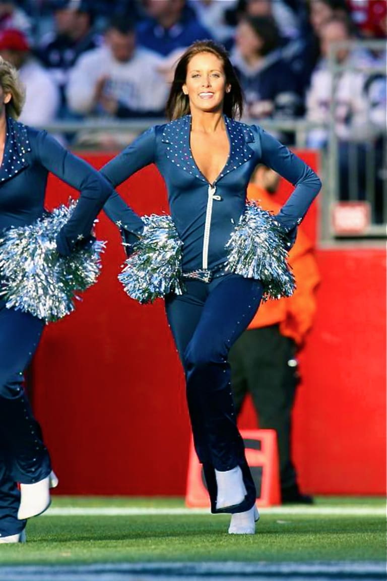 Trish: New England Patriots cheerleader (captain) and civil