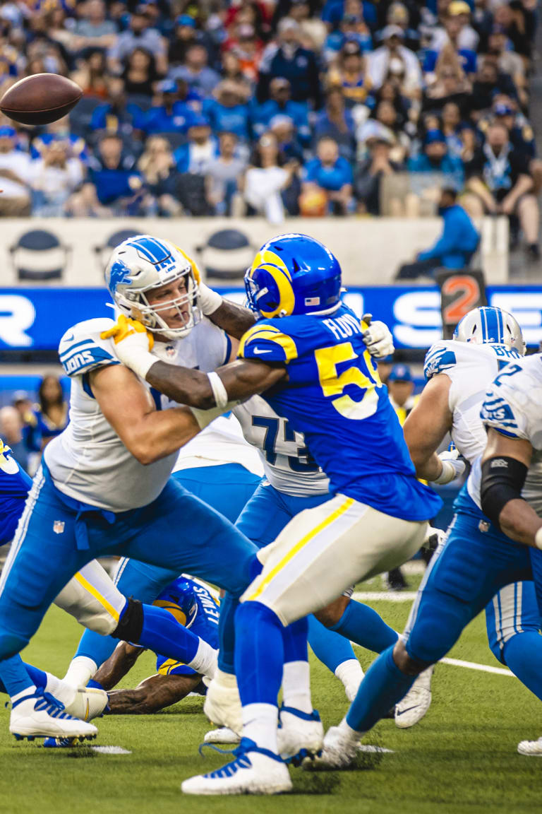 Super Bowl 2022: Aaron Donald points to ring finger after game