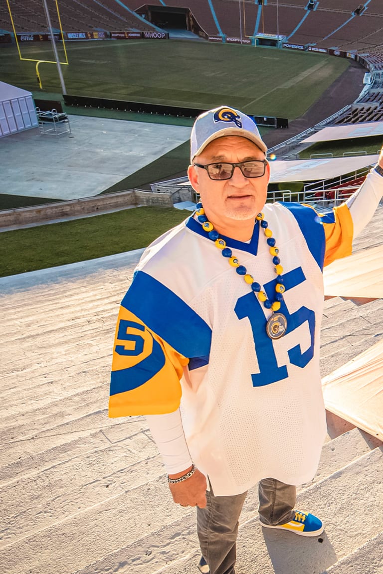 Step into The Golden Ram Barber Shop: A superfan's shop full of Rams  memorabilia