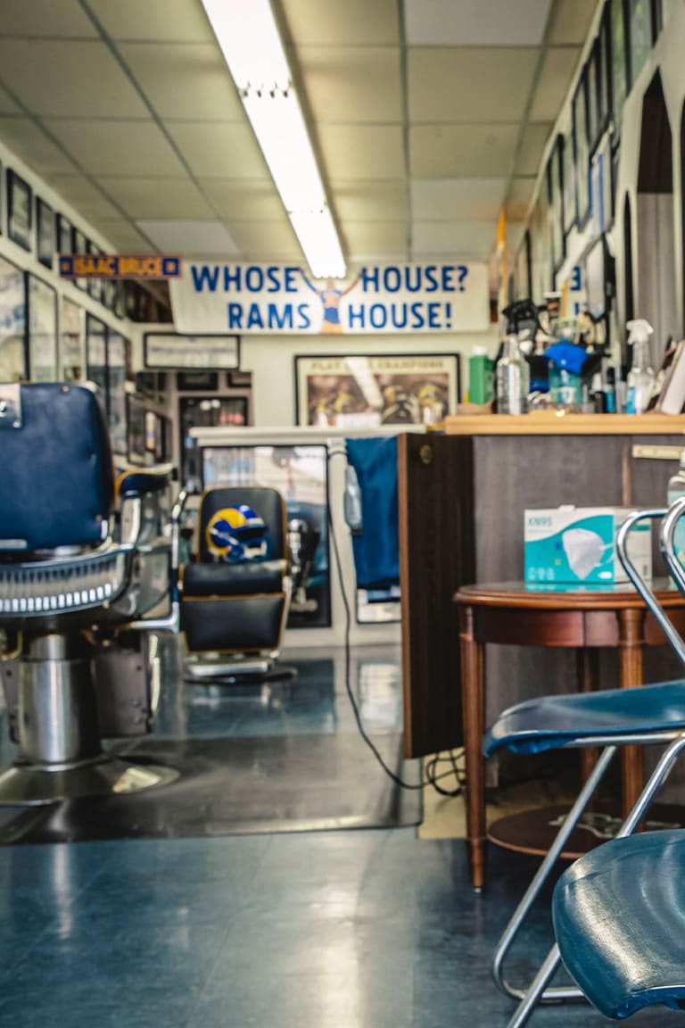 Step into The Golden Ram Barber Shop: A superfan's shop full of