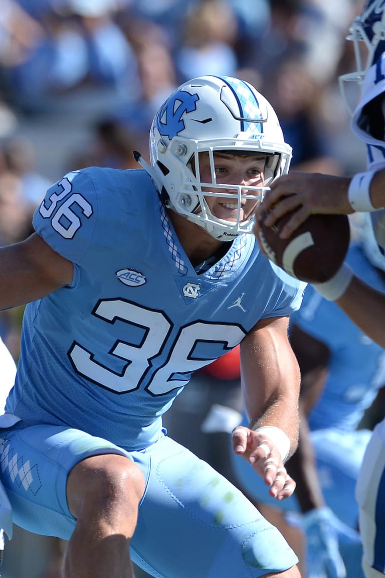 UNC Football Alumni: Cole Holcomb could have fit with Redskins