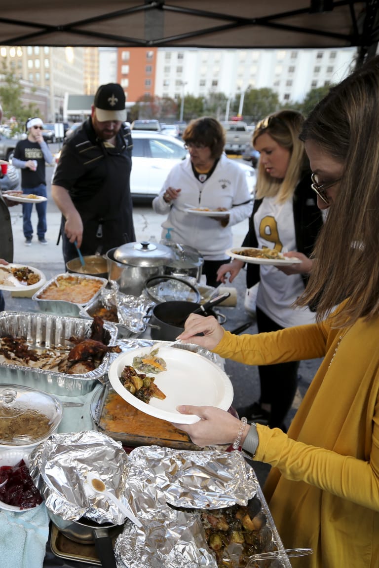 Saintsgiving 2018, New Orleans Saints