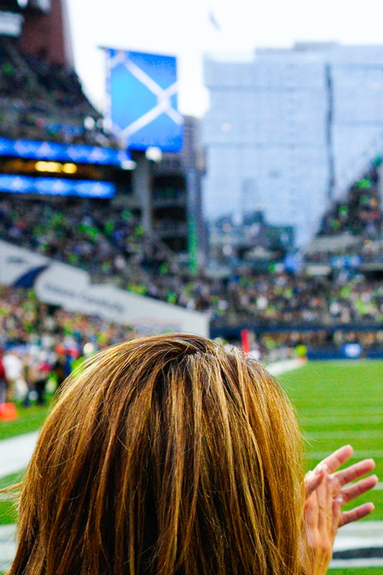 Field Seats available for all remaining games!, Closest seats to the field!  So close to the action, you may even catch a pass!, By Seattle Seahawks